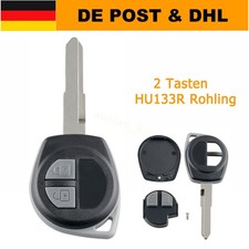 Auto Schlüssel Gehäuse passend für Suzuki Alto Ignis Swift SX4 Jimny Opel Agila