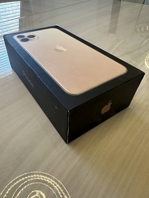 Apple iPhone 11 Pro Max Gold 512GB Empty Box with Internal Packaging Tray