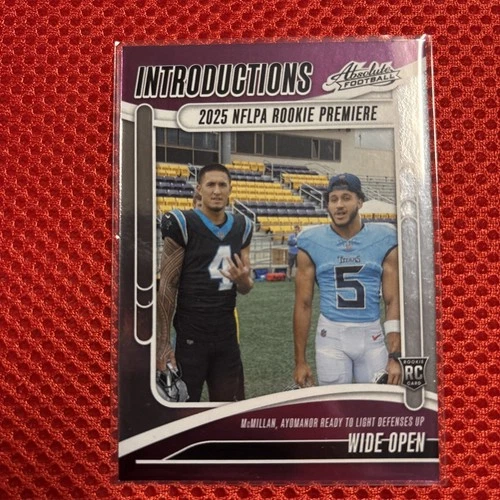 2025 Panini Absolute Tetairoa McMillan Base (RAW)