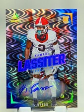 2024 Panini Luminance Rookies Kamari Lassiter #127 Blue Autographs /50 (AU, RC)
