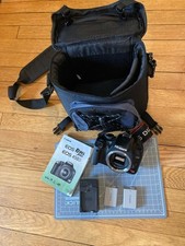 Canon EOS Rebel XSI Digital Camera Body  Bag, 2x Batteries, Charger, Manual
