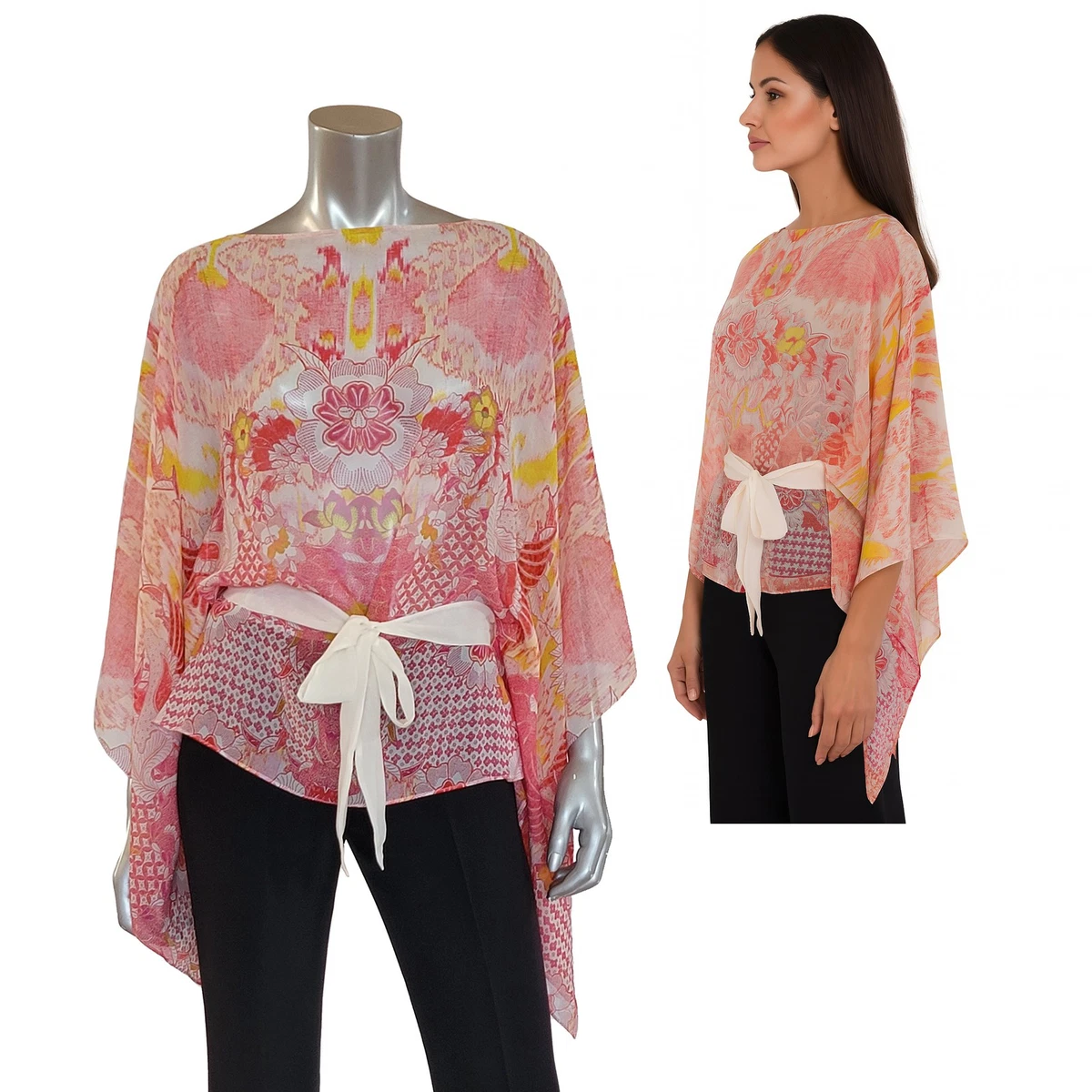 25+ Roberto Cavalli Silk Multicolor Tops for Women for sale