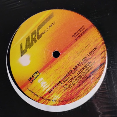 La Toya Jackson   Bet'Cha Gonna Need My Lovin' 12'' ELECTRO BOOGE FUNK 1983 VG++