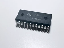 EF6810P STMicroelectronics NMOS Static RAM 1K SRAM 128x8 Memory IC DIP-24