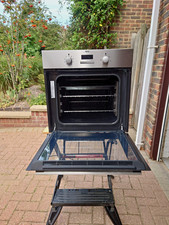 AEG Built-In Electric Convection Oven Stainless Steel/Black Grill