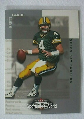 Brett Favre - 2002 Fleer Box Score #26  - Green Bay PACKERS Playercard