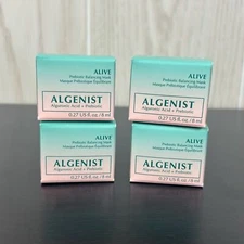NEW Algenist ALIVE Prebiotic Balancing Mask Travel Size 0.27 fl oz, Lot of 4