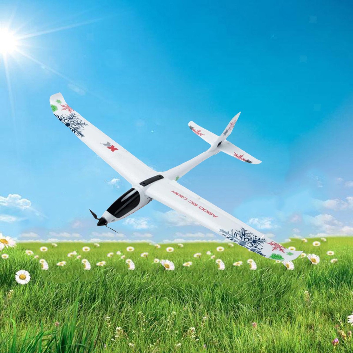 XK A800 780mm 3D6G RC Glider UK