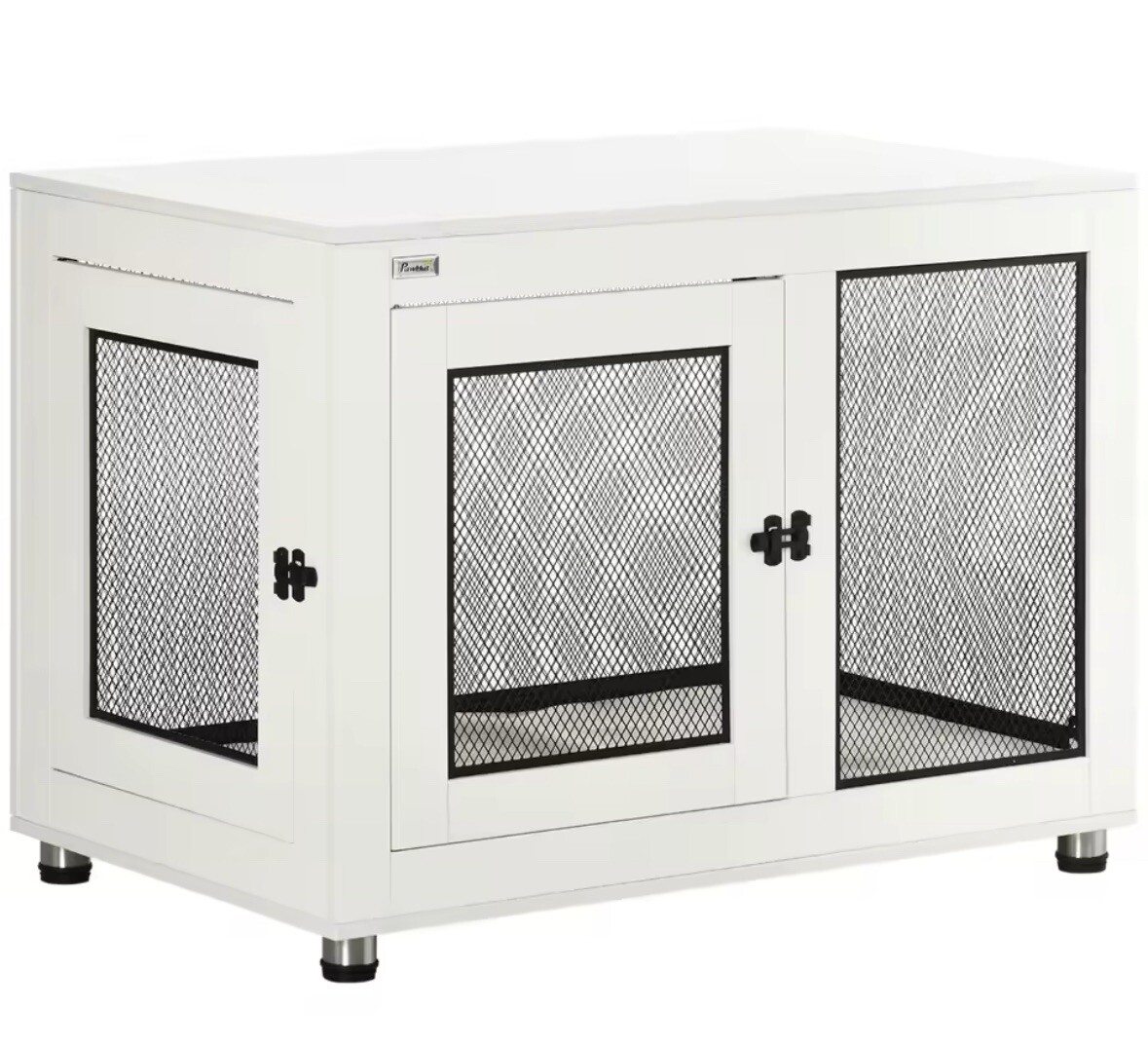Niche pour chien amovible et lavable en bois taille moyenne