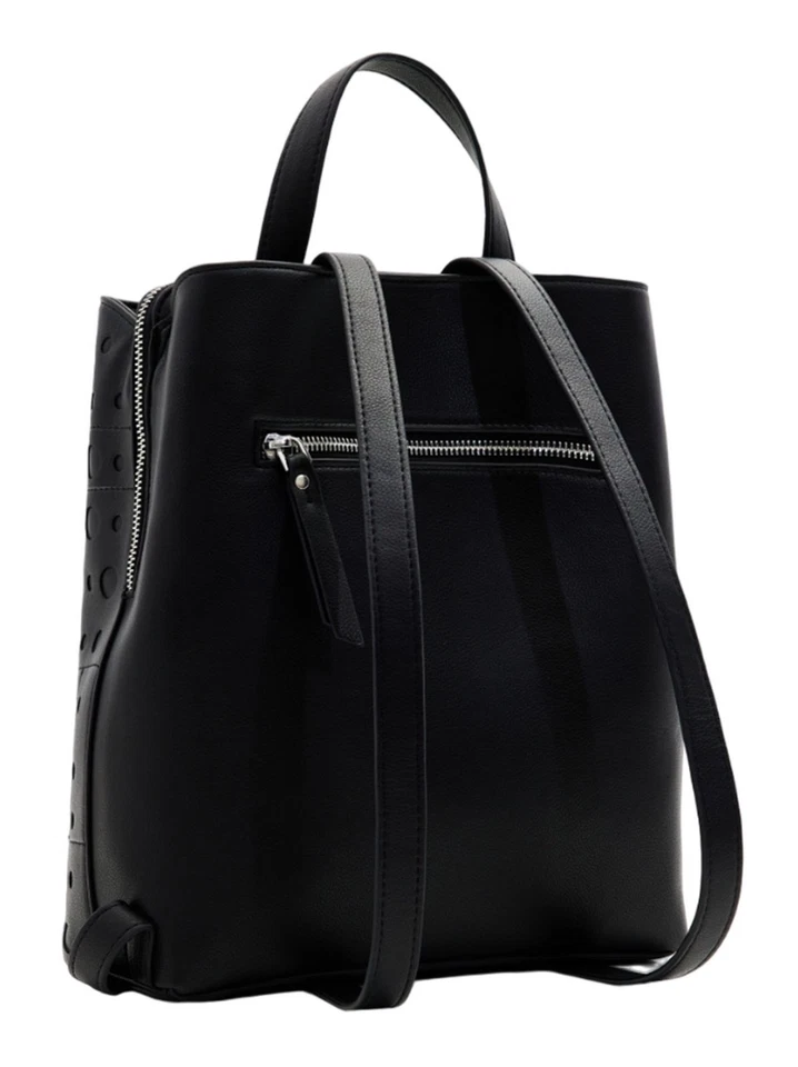 Desigual Bloomer Sumy Backpack Freizeitrucksack Rucksack Black schwarz Neu - Bild 2 von 3