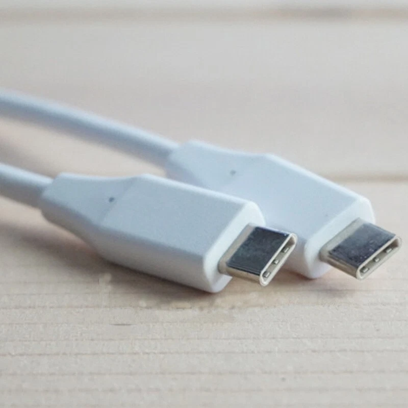 Lote de 2 cables de sincronización de datos USB-C de carga rápida originales LG para LG G8 ThinQ G7 G6 G5 Foto 2 de 4