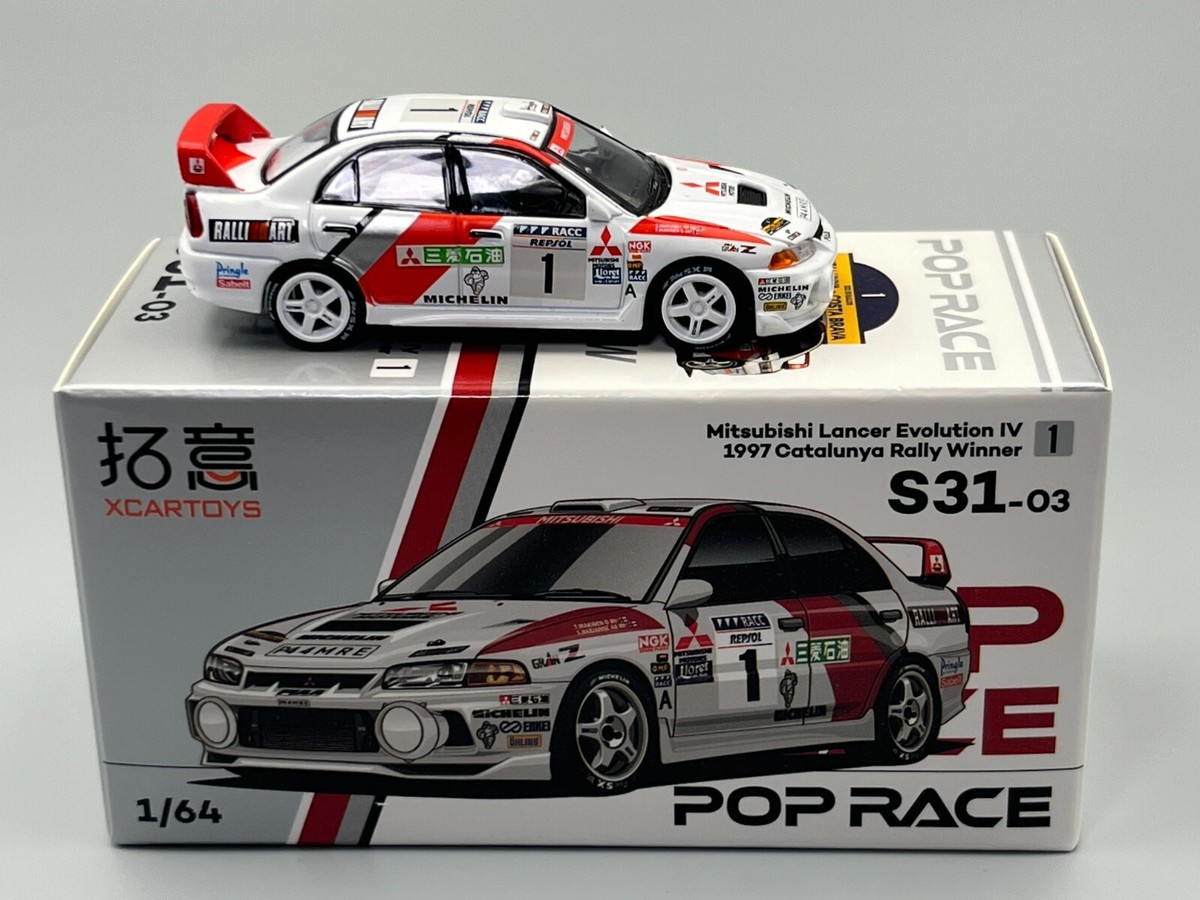 Mitsubishi Lancer Evolution IV 1997 Rally Winner Livery 1/64