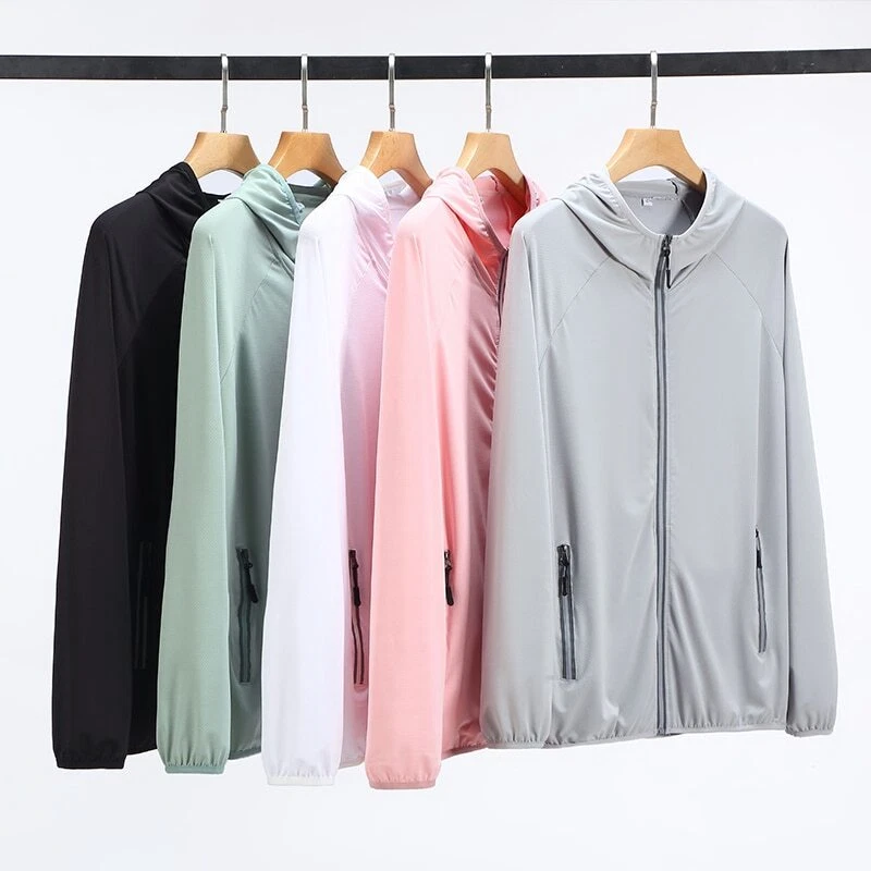 UPF 50+ UV Sun Protection Men Hoodie Windbreaker Breathable Ultrathin Jacket
Opens in a new window o