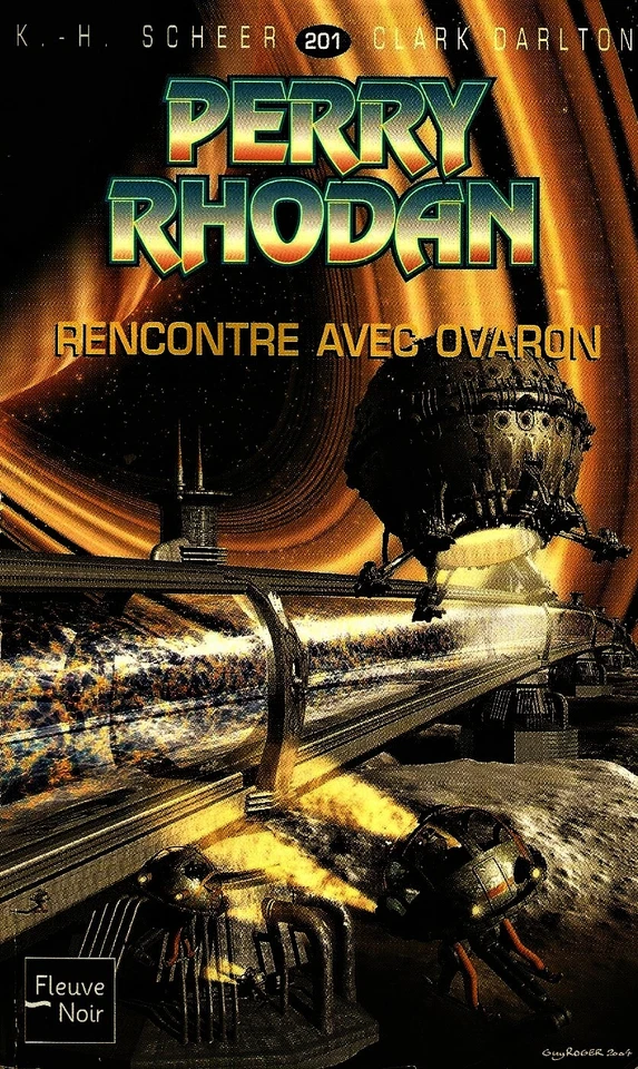 PERRY RHODAN - FN 201 - RENCONTRE AVEC OVARON - CYCLE "LES CAPPINS"- TBE - Photo 1/3