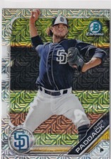 2019 BOWMAN CHROME MOJO REFRACTORS RC CHRIS PADDACK SAN DIEGO PADRES S4963