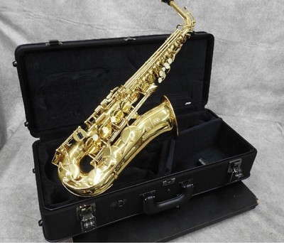 Eastar Sax Alto Saxophone Gold Lacquer Soccer Phone with Case Care