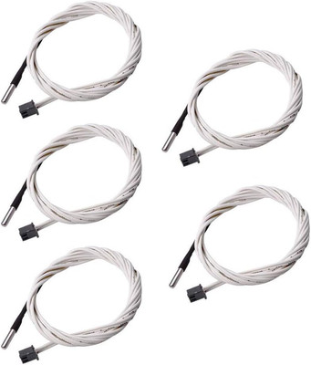 5Pcs 1M Thermistor-Temperatursensor HT-NTC100K 50   Hochtemperatur für 3D-Drucke