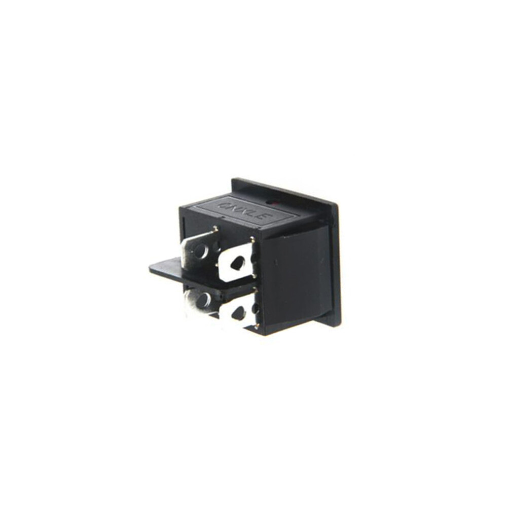 Switch Illuminato Snap-in Interruttore Bilanciere Verde Illuminato - 2 Poli, 16A 250V, Montaggio Snap-in 30x22 Mm Interruttore 250V AC - Foto 11