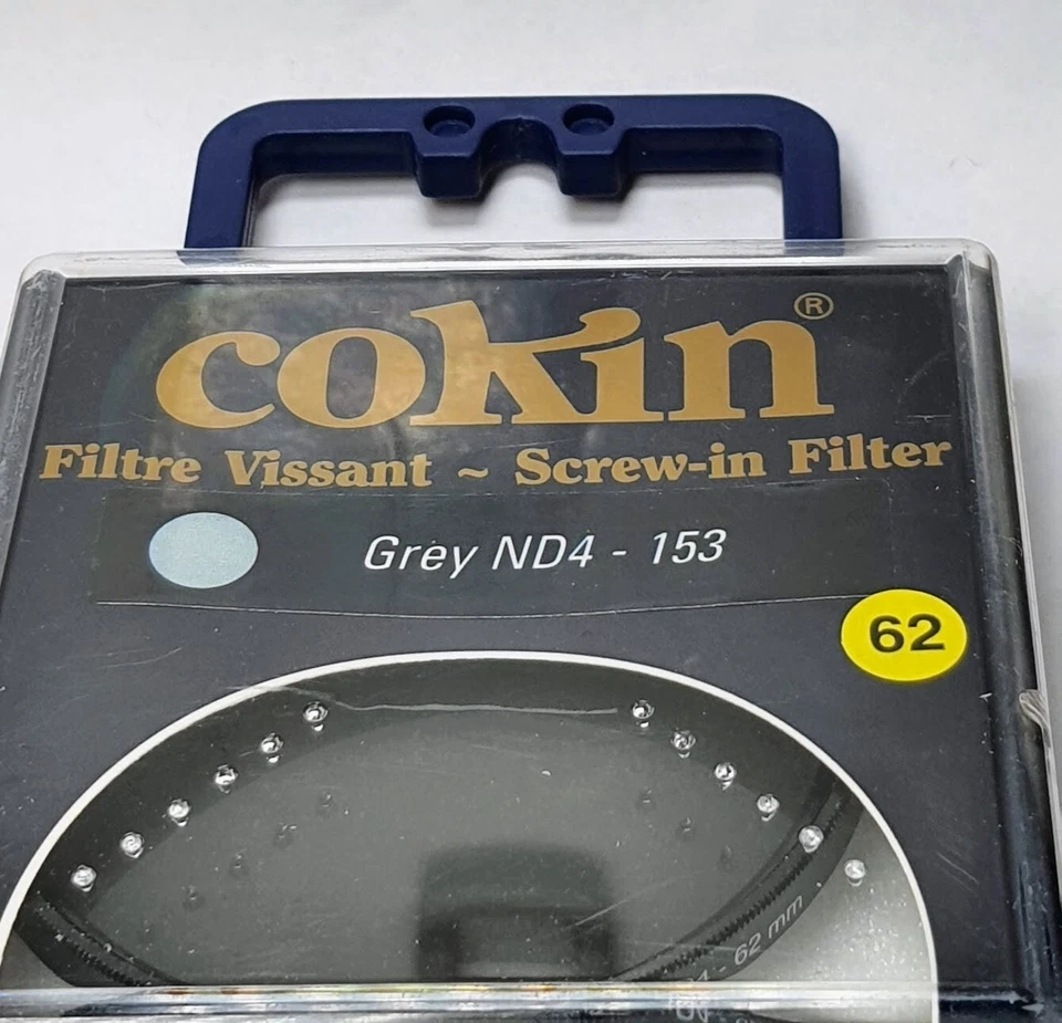 62mm Genuine Cokin ND4 ND 4 Lens filter 62 mm Neutral Density ND4X ND 4X France - Image 2 of 4