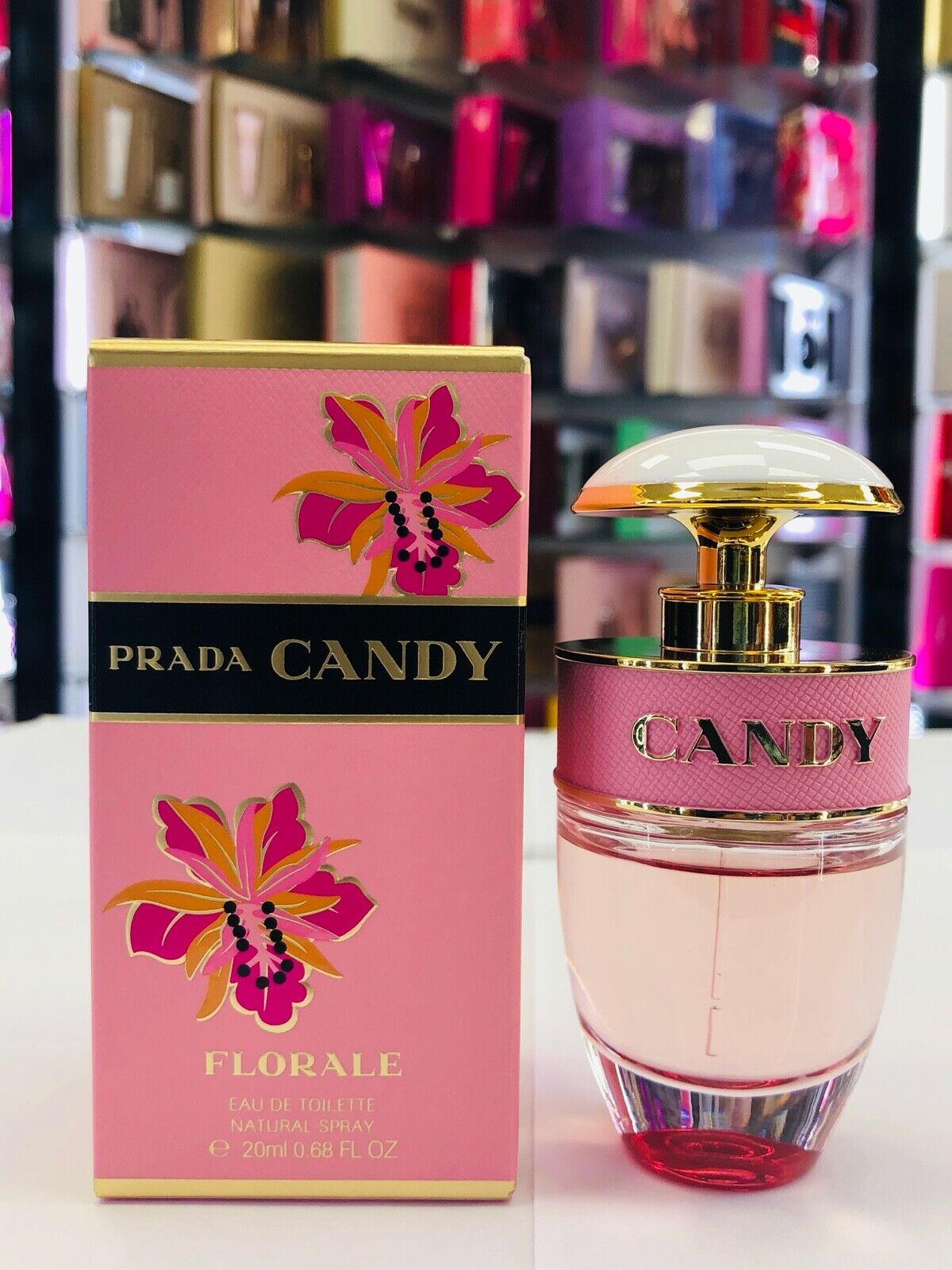 Prada Candy Florale Eau de Toilette Spray For Women 20 ml * New In