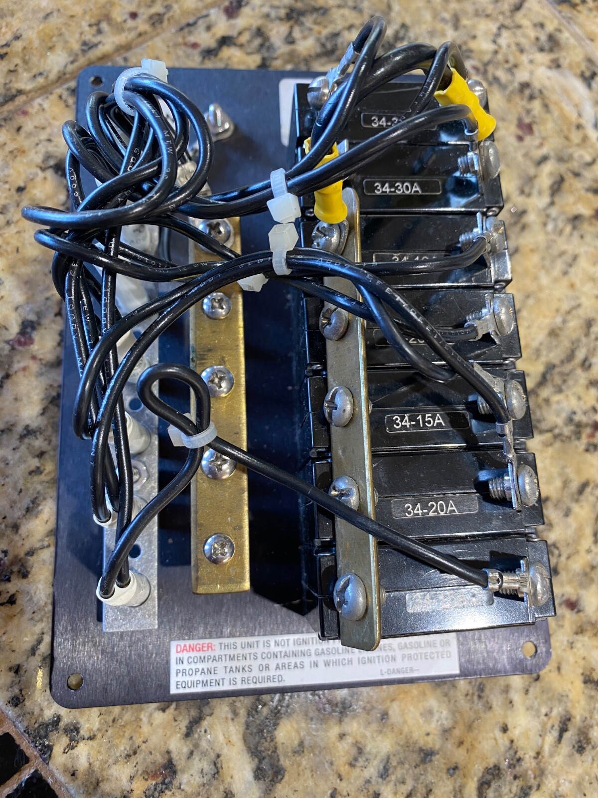 NEWMAR AC-IX ELECTRIC PANEL FOR BOAT, RV, OR TINY HOUSE