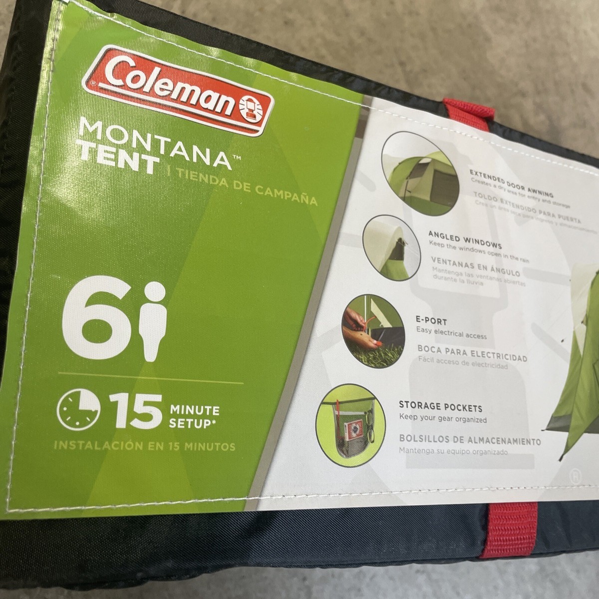 Coleman Montana 6-Person Tent 76501021783| eBay