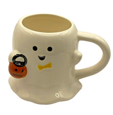 NEW TARGET 15.2 OZ HIDE EEK HALLOWEEN GHOST MUG COCOA COFFEE CUP FREE SHIP