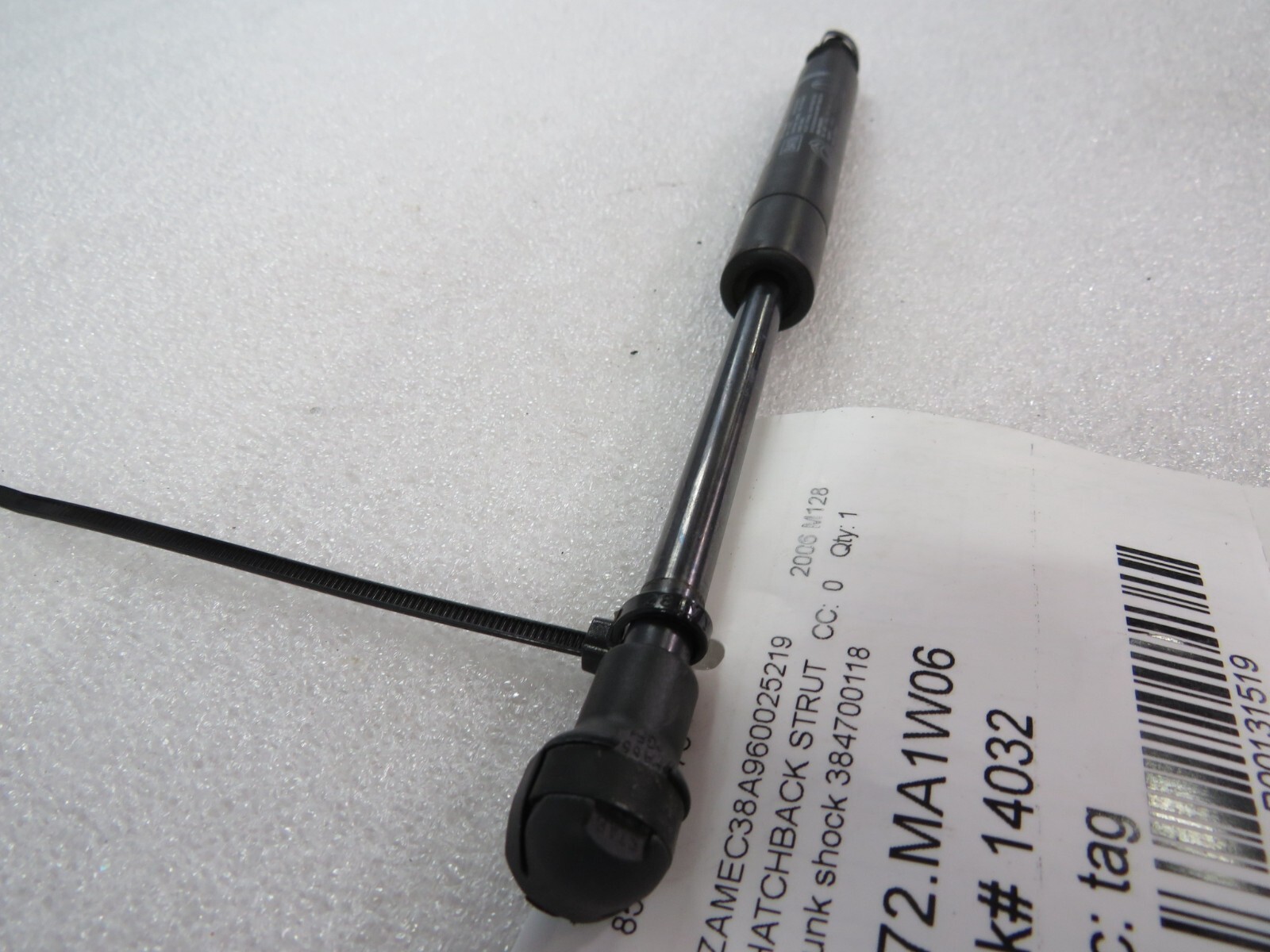 Maserati M128, Trunk Shock, Used, P/N 384700118