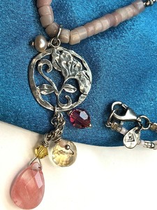 silpada flower necklace