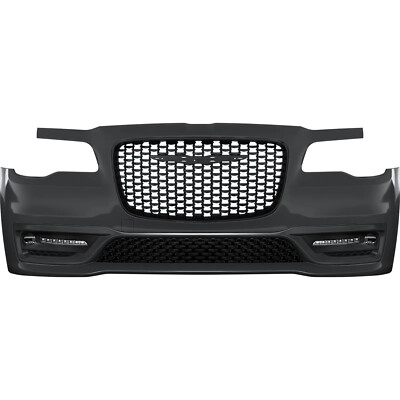Fit For 2015-2023 Chrysler 300C SRT8 SRT 8 SRT-8 Front Bumper Cover Complete Kit