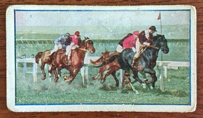 1911 Sniders & Abrahams Racing Scenes: The Persian winning the Moonee Valley Cup