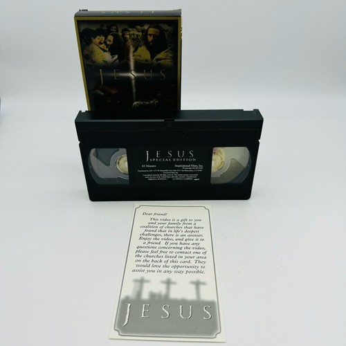 Vintage Jesus VHS Tape #4501T - Picture 4 of 5