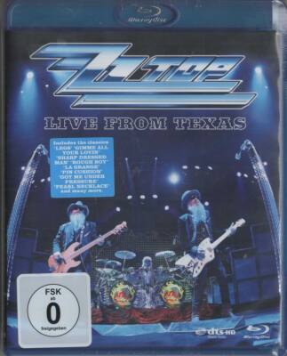 ZZ Top Live From Texas Blu Ray NEU Got Me Under Pressure Waitin For The Bus