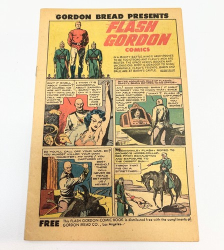 Cómic Flash Gordon #1 de Gordon Bread en muy buen estado regalo gratuito - Imagen 1 de 3