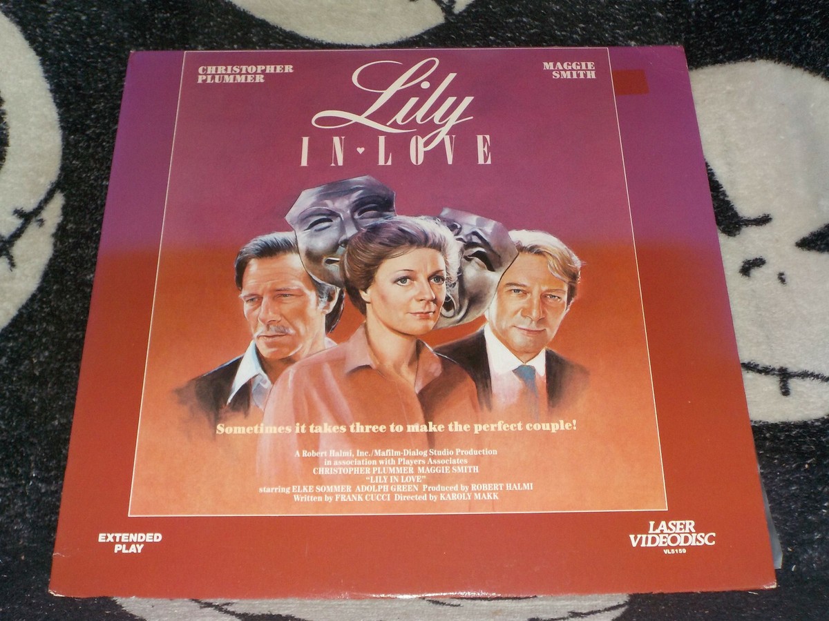 Lily In Love Laserdisc LD Maggie Smith Christopher Plummer Lily In Love Laserdisc LD Maggie Smith Christopher Plummer