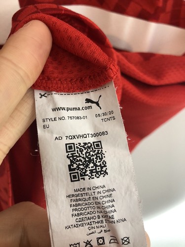 Stade Rennais 2020/21 Small Home Shirt Puma Excellent Condition 757083 01 - Picture 14 of 24