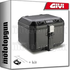 GIVI TOP CASE TREKKER DOLOMITI DLM46B + PORTE-PAQUET HONDA NC 750 S 2015 15