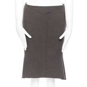 pencil skirt flared hem