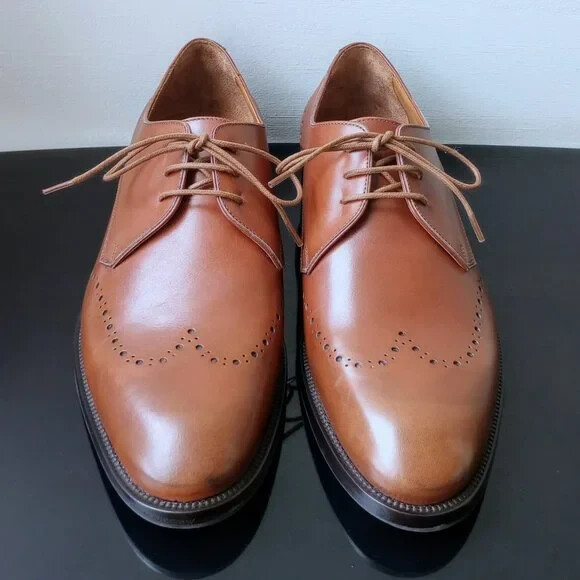 Allen Edmonds Men\'s Lucca Derby in Amazing Dark Chili Leather & Made in Italy Allen Edmonds Men main image 4