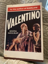 “Valentino” First Edition First Pressing Hard Cover Biography By Irving Shulman