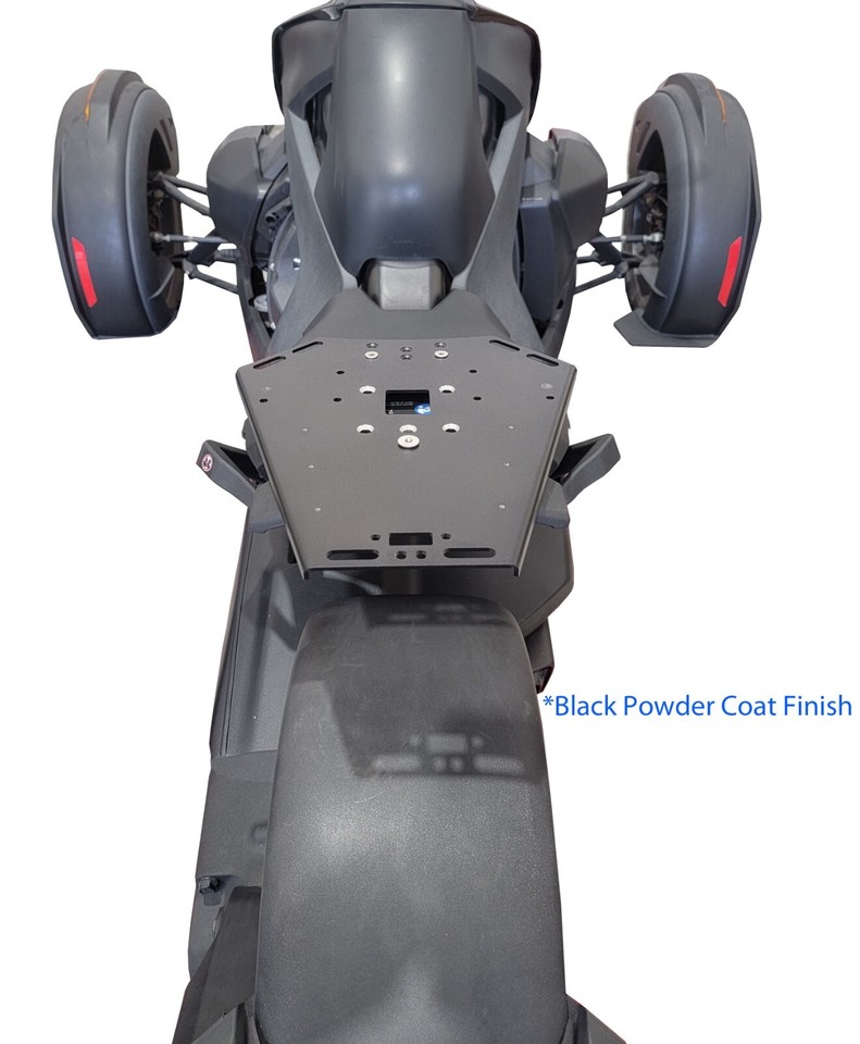 Can Am Ryker Luggage Rack Black with Givi Monokey Mounts for use on Max ...