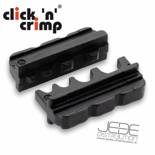 Matrice CIMCO 106011 click'n'crimp en acier forgé de haute précision pour cosses 1.5-10mm²