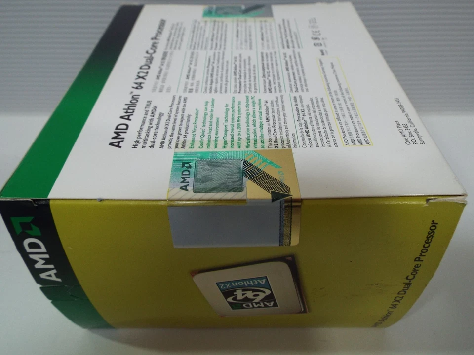 AMD CPU Athlon X2 4850e 2.5 GHz Dual-Core ADH4850IAA5DO Processor Socket AM2 - Image 2 of 4