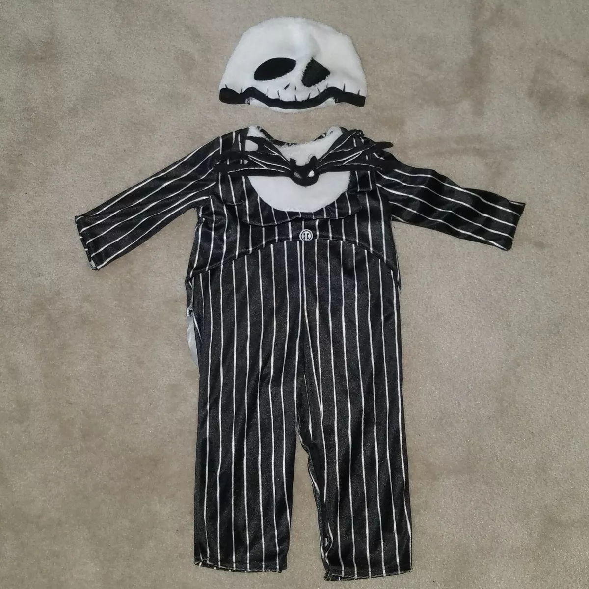 Disney Baby Jack Skellington Halloween Costume 6 12 Months 2pc Hat