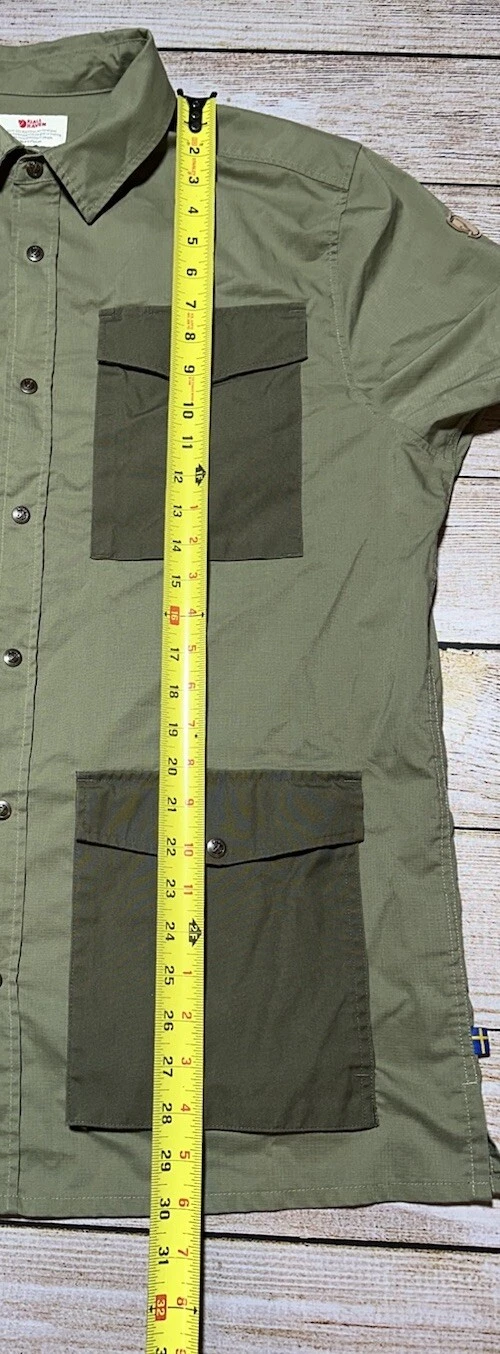 fjallraven samlaren short sleeve g-1000 shirt