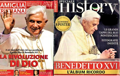 THE FUTURE + CHRISTIAN FAMILY + 8 POSTERS RENUNCIATION AND REVOLUTION OF BENEDICT XVI