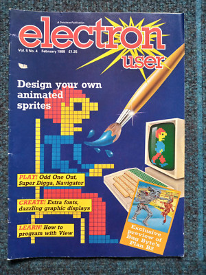 Electron User Magazine - Volume 5 Number 4 February 1988