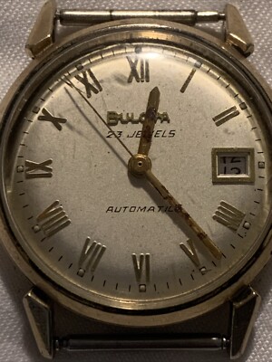 Bulova 23 Vintage 1969/M9 Automatic 10CPACD 23J Men's Watch