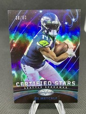 2023 Panini Certified - Certified Stars Mirror Teal #CS-5 DK Metcalf 6/50