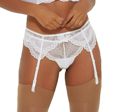 Gossard Superboost Lace 7712, Rückenverschluss, Strapsgürtel aus Spitze, XS-XL,
